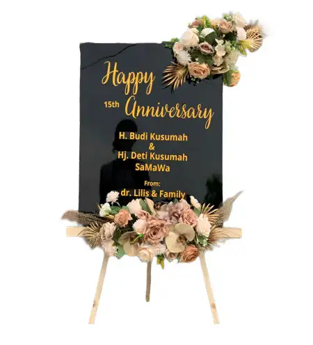 Papan Bunga Akrilik Tondokerto